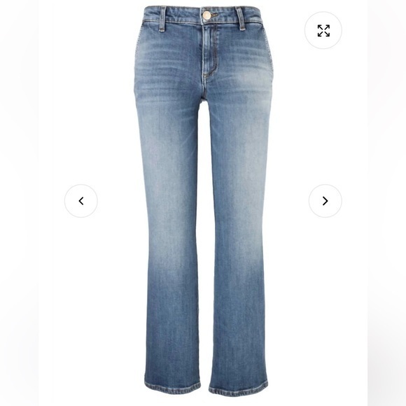 Kut from the Kloth Denim - Kelsey Mid Rise Ankle‎ Flare Regular Hem